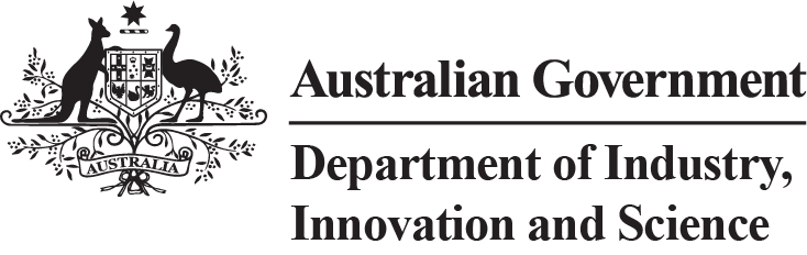 Department of industry, innovation and science logo