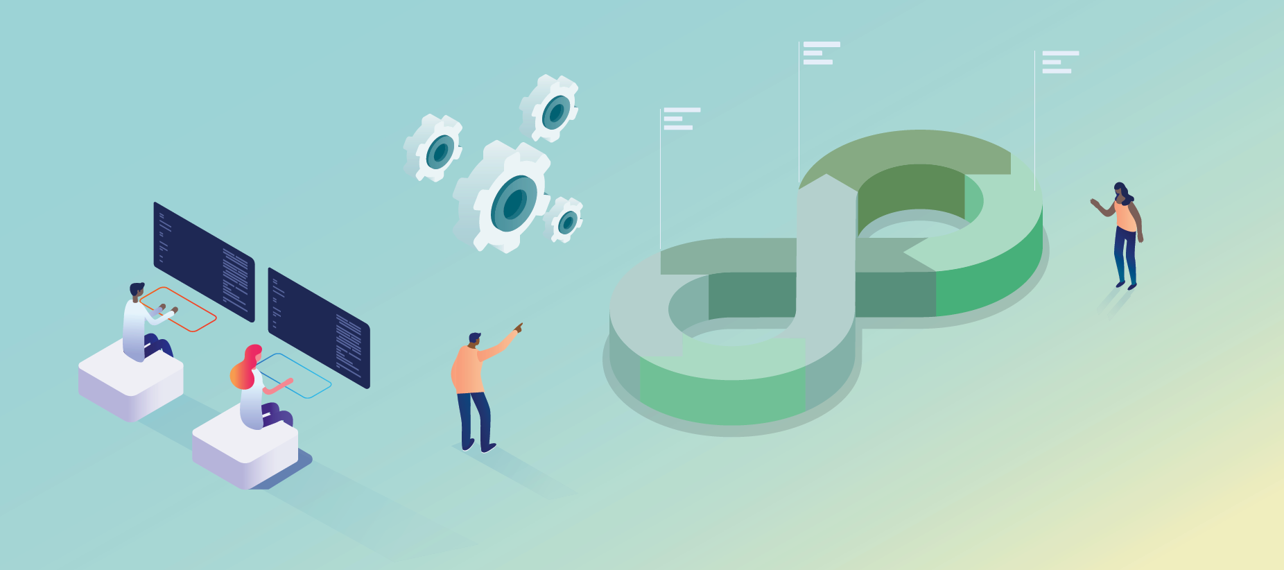 Illustration of a digital assessment